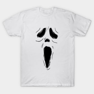 Evil scary face for men and women T-Shirt